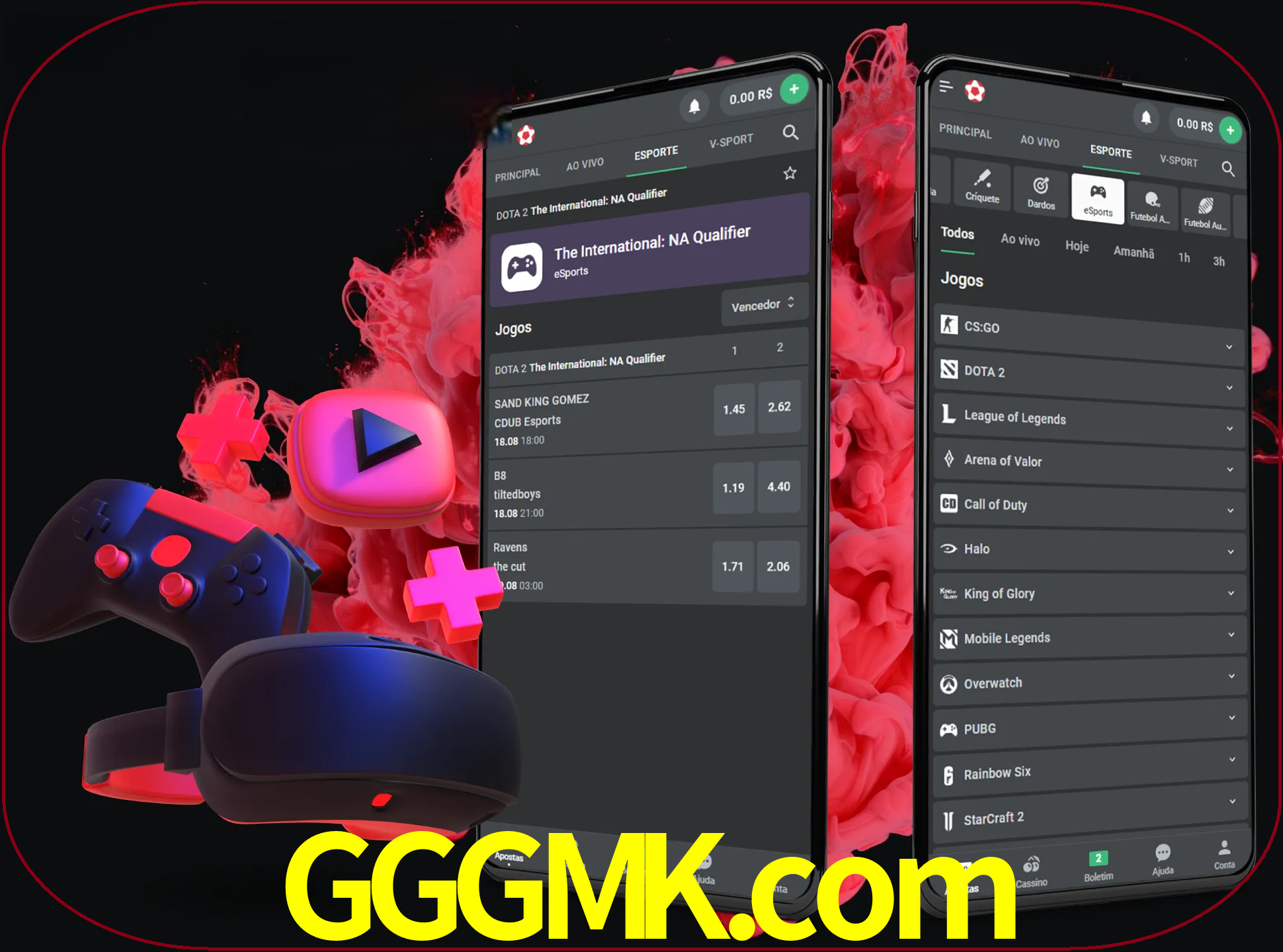 Para ter a aplicação móvel gggmk no seu smartphone, basta descarregar o ficheiro apk e seguir as instruções.
