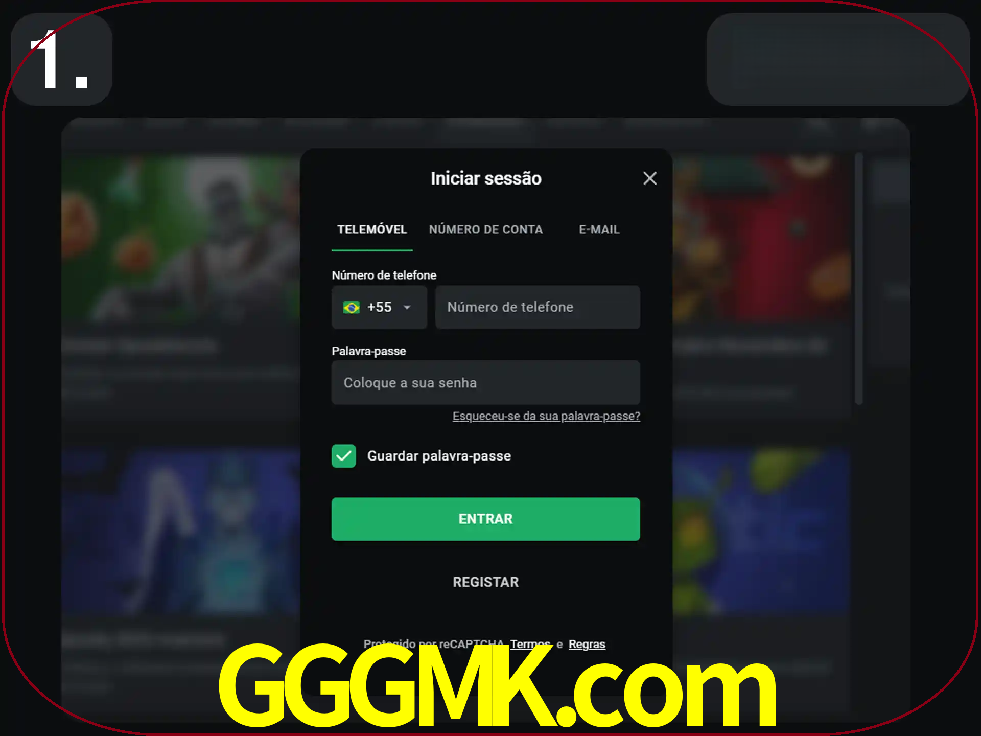 Acesse o site.